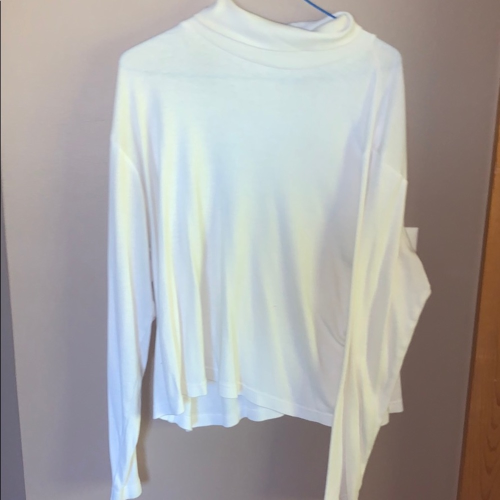 White turtleneck